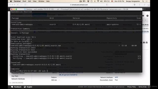 REST API With Java JAX-RS - 64 - Install Apache Tomcat On Amazon AWS EC2 Linux Instance