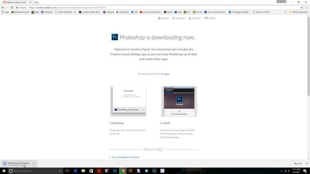 How to Download Adobe Photoshop or Lightroom Trial Version