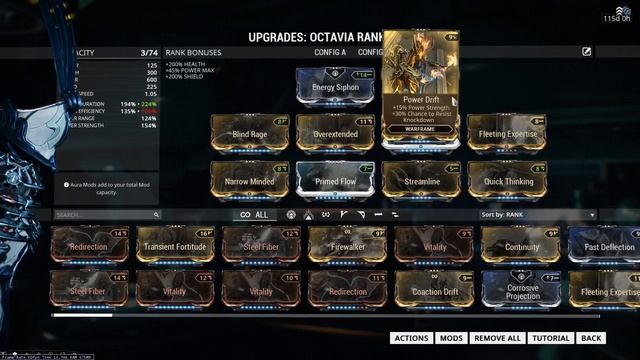 Let's Play Warframe- Octavia [4 Forma Build]