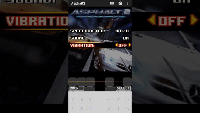 Jogando Asphalt 2: Urban GT 2 Do Java