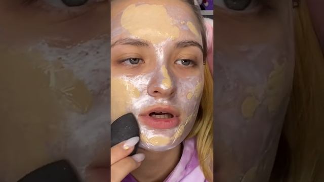 Маска пленка с макияжем / Поспик