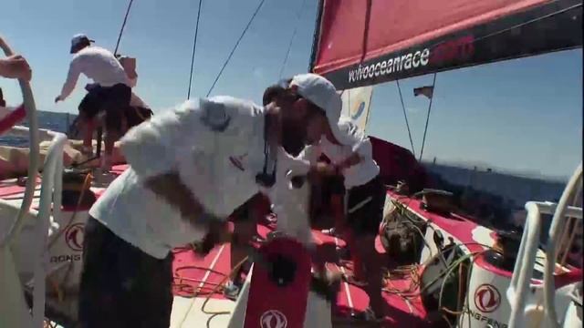 Dramatic sail rescue on Dongfeng | Volvo Ocean Race 2014-15