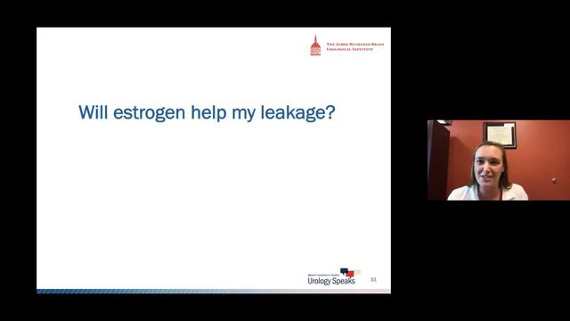 “Don’t Laugh Too Hard”: Updates in Women’s Urology
