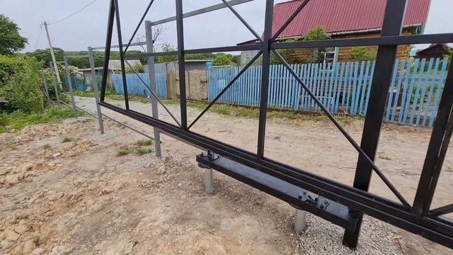 ДАЧА СДЕЛАЛИ ЗАБОР 2 ЧАСТЬ