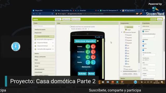 Proyecto: Casa domótica Parte 2 (App móvil)