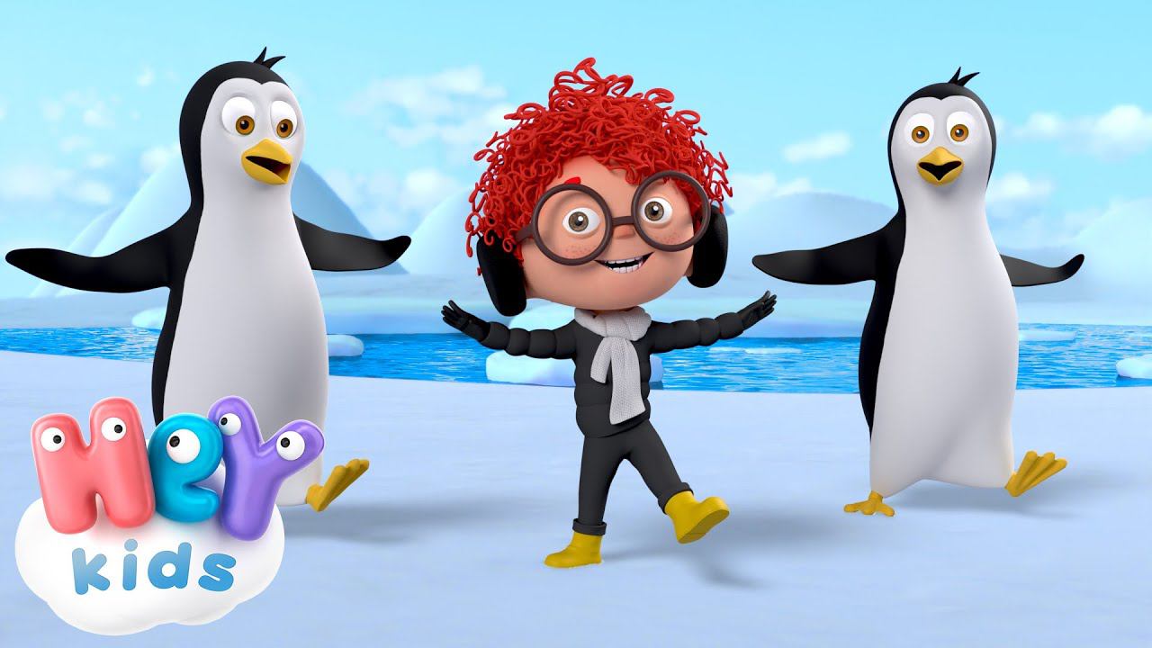 La danza del pinguino  | Canzoni di danza per bambini | HeyKids Italiano