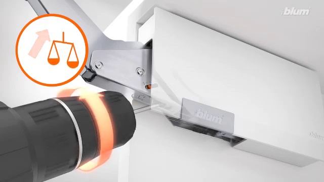 AVENTOS HK TOP AJUSTE DE MECANISMO DE ELEVACIÓN