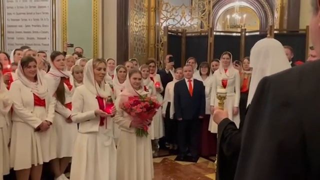 Поздравление Святейшего Патриарха Кирилла с праздником Пасхи