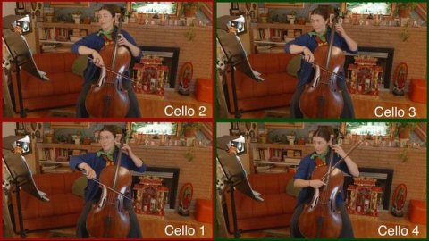God Rest Ye Merry Gentlemen || Cello Quartet