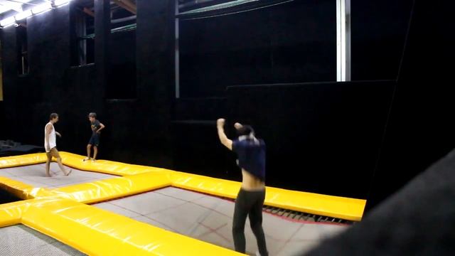 Struggle with the fear to do backflips in a row