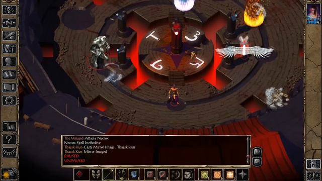 Let's Play BG II EE Black Pits 2 Solo sorcerer insane Ch. 23: The final fight and ending