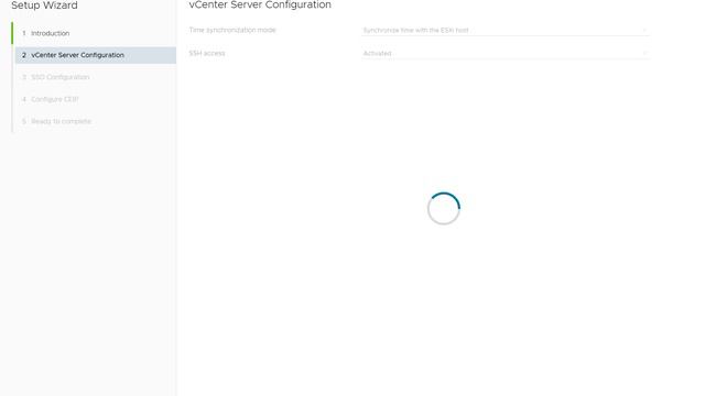 DEMO Install VMware vCenter