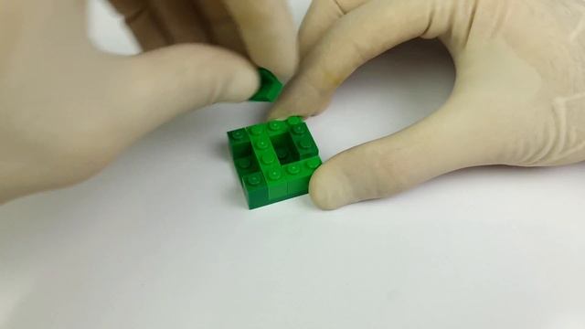 LEGO Minecraft Creeper and Ocelot - speed build