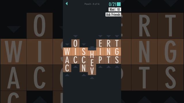 TYPESHIFT PEACH LEVEL 40 ANSWERS