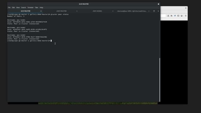 Federated Volumes with GlusterFS