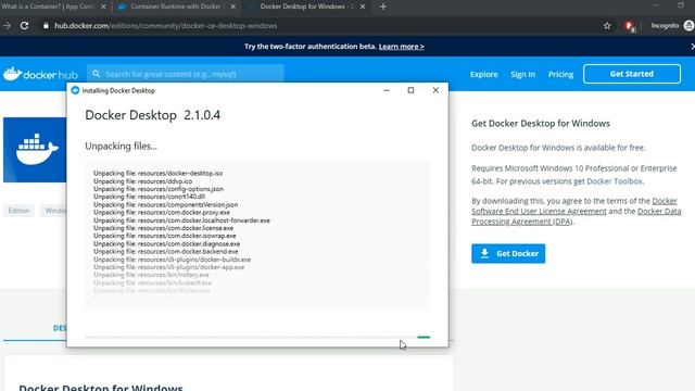Docker Introduction (Part-3) | Docker Install and Setup - windows | Docker Tutorial for Beginners