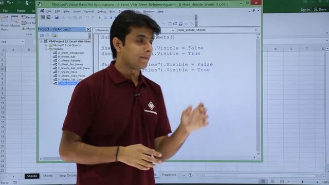 Excel VBA - Hide and Unhide Sheets