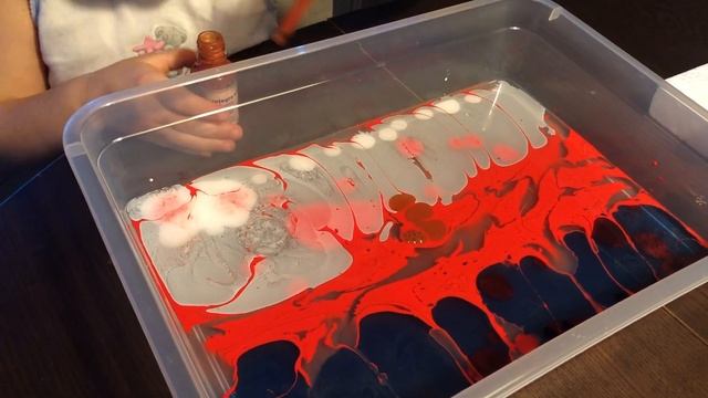 Эмбру - рисование на воде. Первый урок от Little Li