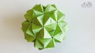 Шар Кусудама  оригами из бумаги | Поделки из бумаги своими руками | DIY