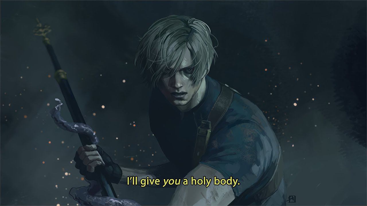 Resident Evil 4 Remake  The Drive (Visualization | After Effects)