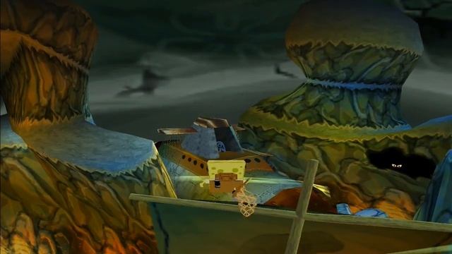 SpongeBob Revenge of the Flying Dutchman - Final Level Flying Dutchmans Graveyard  720p