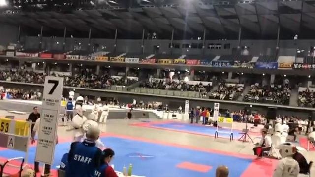 Едлипова Жанель 3 бой 3 место Япония
