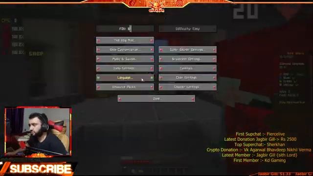 Minecraft india livestream | Minecraft SMP live | JAVA + BEDROCK  | Chaxzer