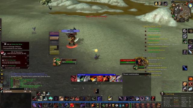 Ambushed by Lord Azrethoc (lvl 40 elite) in Desolace | Highlight | WoW Classic (DEATH = DELETE)