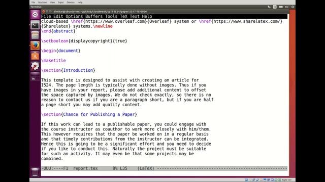 Paper 1 Setup and Workflow