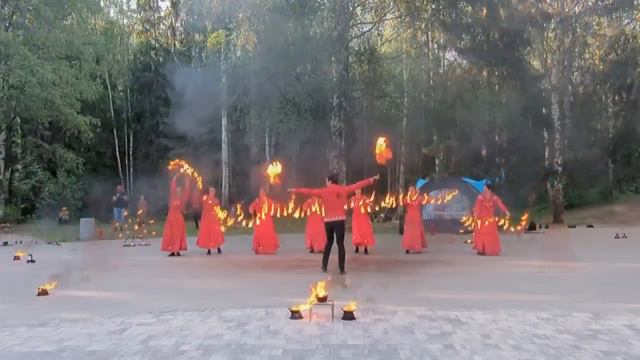 Славянская программа  Огненное шоу от творческого коллектива Гардарика