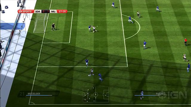 UEFA Semi Finals: Schalke 04 vs. Manchester United  - FIFA 11 Sim