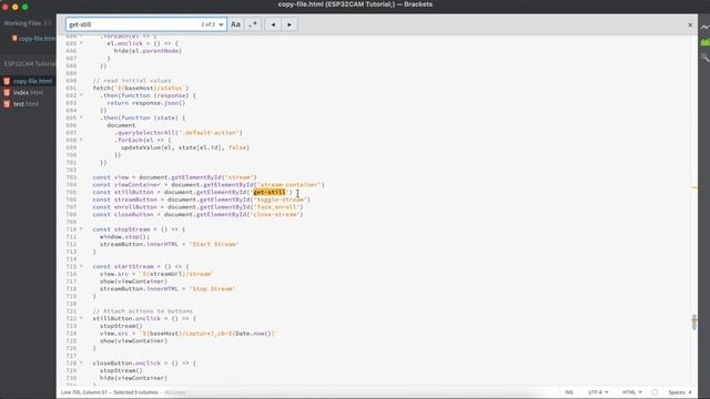 Custom JS for tensorflowjs (Tutorial 06) Image recognition with ESP32-CAM