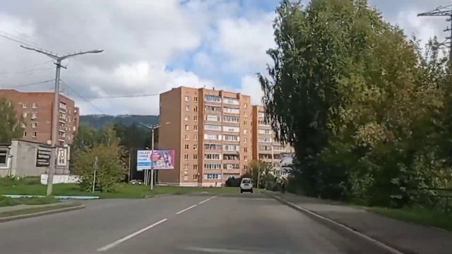 Дивногорск, сентябрь 2022, погожий осенний день, катаемся по городу с комментариями#рыбаков