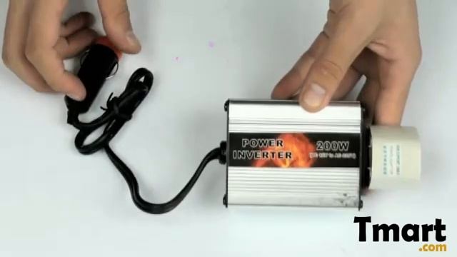 $13.99 DC 12V TO AC 220V 200W Power Inverter-12003107