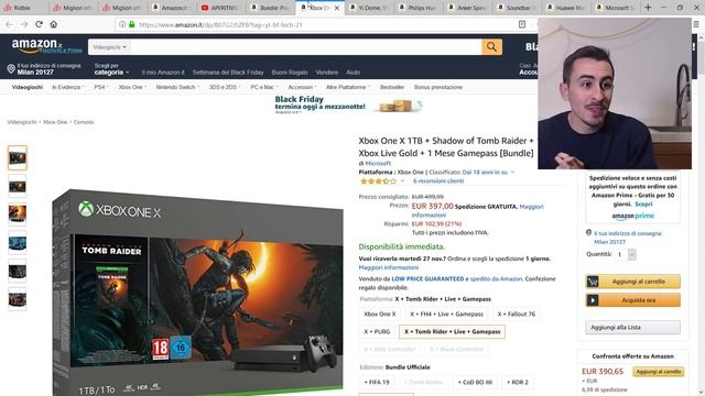 APERITIVO E BLACK FRIDAY! • Diretta BLACK FRIDAY 2018