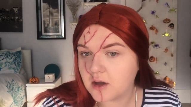 Chucky Doll Inspired Halloween Makeup Tutorial  Rebekka Norcross