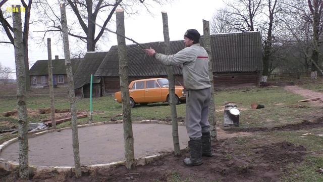 ДОМ НА ХУТОРЕ / БЕСЕДКА СВОИМИ РУКАМИ НА ХУТОРЕ ОТ ЛЫСОГО СОСЕДА .  ВЕСЕЛЫЙ ВЫПУСК .
