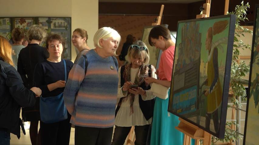 Выставка живописи мытищинских художниц прошла во ВГИКе