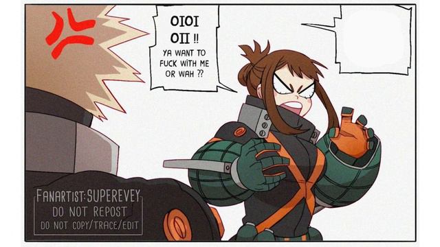 Bakugou's Decoys (My Hero Academia Kacchako Comic Dub)