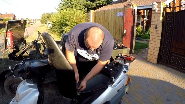 ОЖИВЛЕНИЕ !! КУПИЛ СКУТЕР YAMAHA ЗА 2 ТЫС РУБЛЕЙ!!!