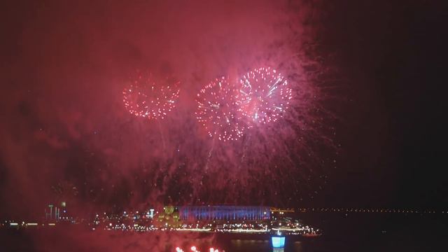 Салют на День Победы в Нижнем Новгороде
