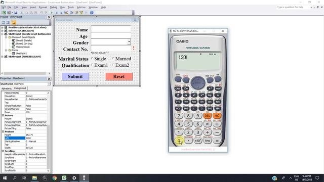 Excel VBA - Change The Position Of UserForm On Start-up