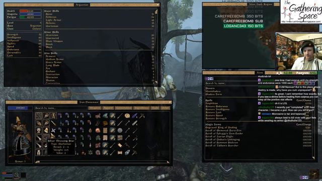 #16 PCSpacegoon Plays: MODDED MORROWIND - DIVINE METAPHYSICS...