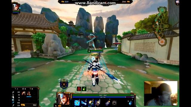 1v1 ranked duel Erlang vs He-bo rage quit
