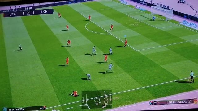 Карьера за уфу в PES 20 2часть