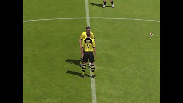 Newcastle 3-3 Borussia D. FIFA 2005. Ньюкасл - Боруссия Д