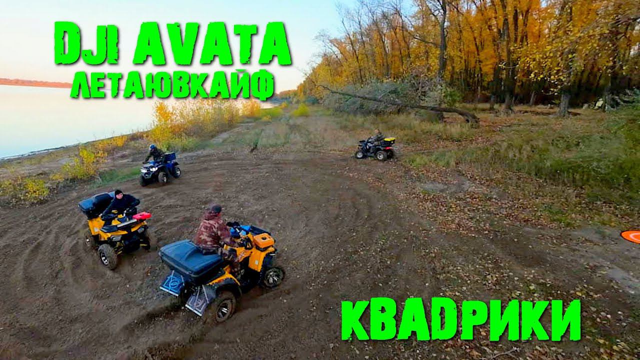 DJI AVATA&ATVs Погоняли от души. #djiavata#atvs#квадроманьяки#enduro