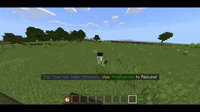 AKU BISA MEMBERHENTIKAN WAKTU DI MCPE 1.17!!  Time Stop Addon