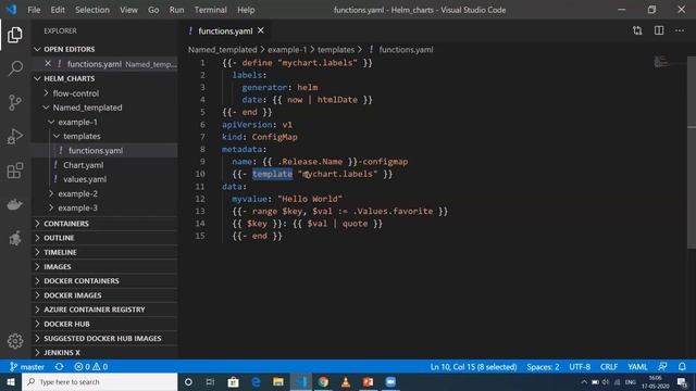 Named Templates in Helm 3 | Helm 3 for beginners