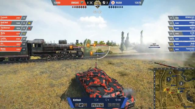 Unique vs Rush День 13. Gold Series WGL EU 2017/18.